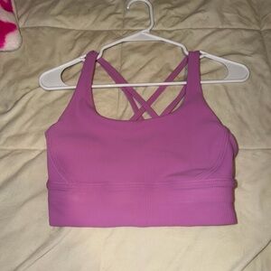Lululemon Athletica Purple Cross-Back Sports Bra